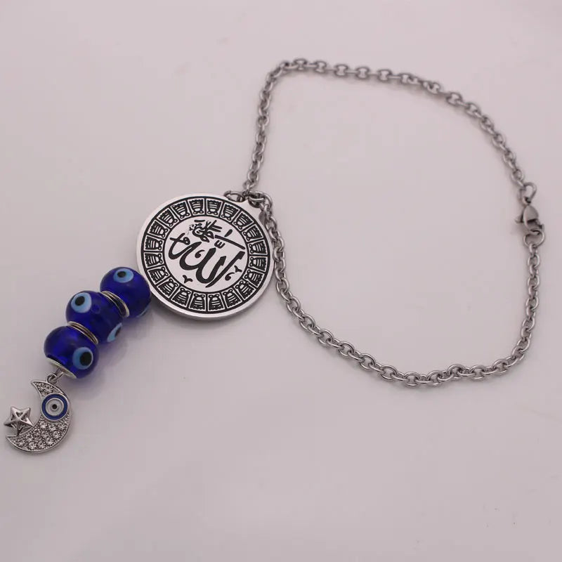 Allah Car Rear View Mirror islam muslim Car Pendant Hanging